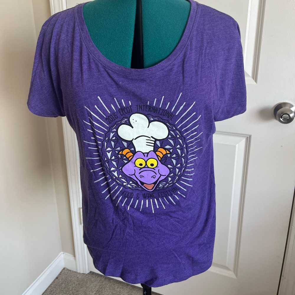 2018 Epcot Food and Wine Figment T-shirt